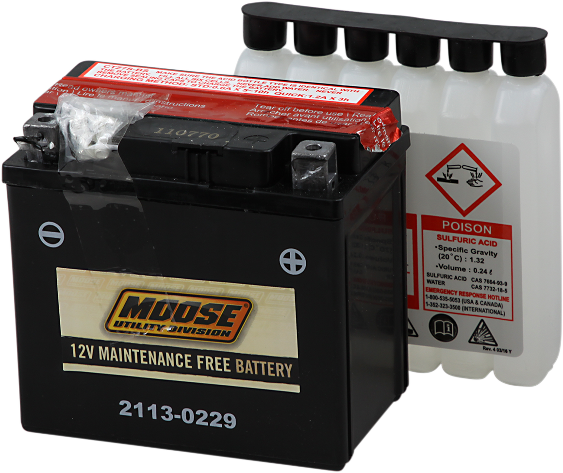 MOOSE UTILITY AGM Battery - YTZ7S 2113-0229