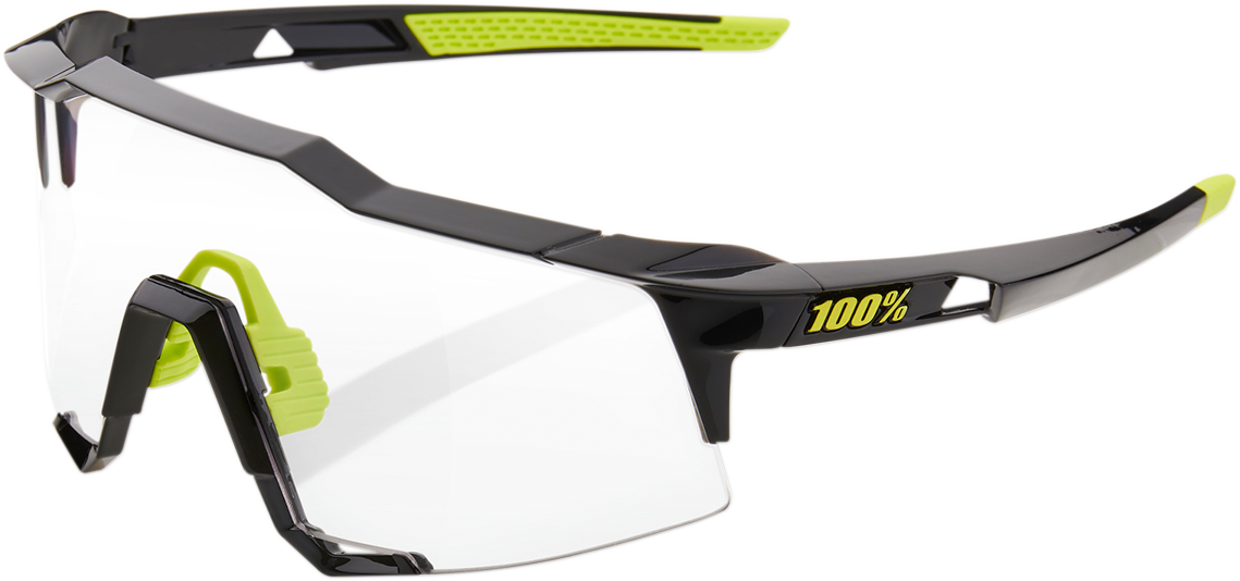 100% Speedcraft Sunglasses - Black - Photochromic 60007-00011