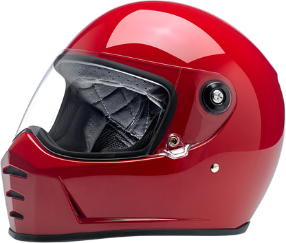 BILTWELL Lane Splitter Helmet - Gloss Blood Red - XS 1004-837-101