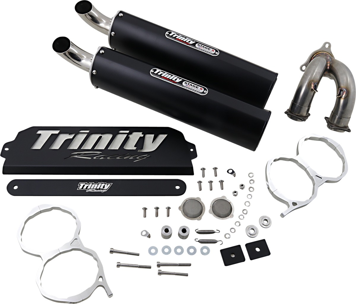 Silenciador TRINITY RACING RZR Pro XP - Negro TR-4173S-BK