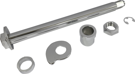 DRAG SPECIALTIES Axle Kit - Rear - Chrome - '02-'07 FLT W16-0349
