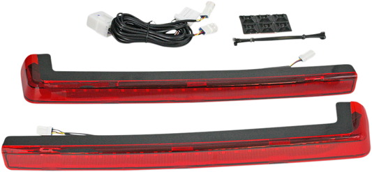 CUSTOM DYNAMICS LED Run/Brake Tour-Pak® Arms - Red Lens - '06-'13 PB-TP-ARM-13R