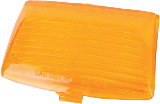 DRAG SPECIALTIES Lens - Front Fender Tip - Amber F51-0643LA