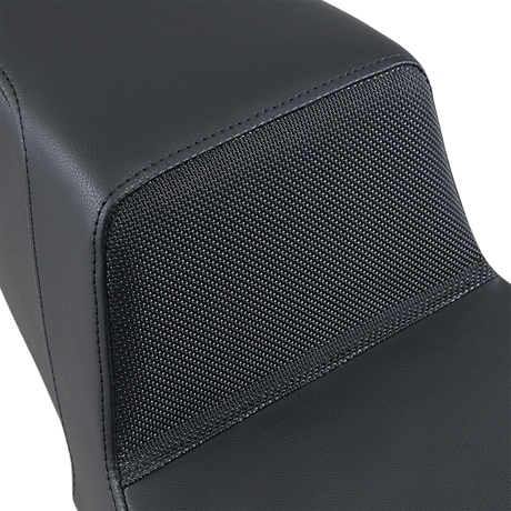 SADDLEMEN Step-Up Seat - Gripper - Black - FLHR/FLHX 897-06-174