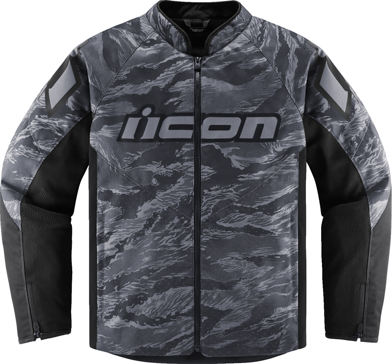 ICON Hooligan CE Tiger's Blood Jacket - Gray - Large 2820-6161