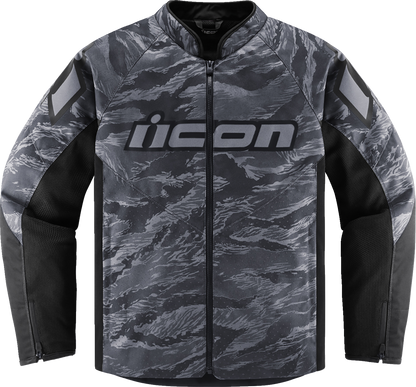 ICON Hooligan CE Tiger's Blood Jacket - Gray - Large 2820-6161