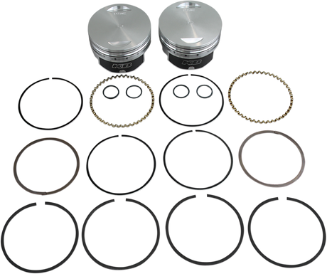 KB PERFORMANCE Piston Kit - Twin Cam KB348.000