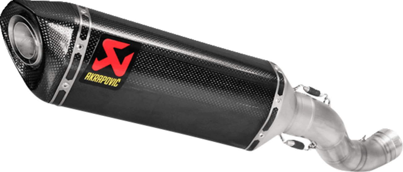 Silenciador de línea deslizante AKRAPOVIC - Fibra de carbono RSV4 / Tuono V4 1100 S-A10SO13-RC 1811-4238 