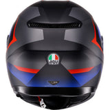 AGV Helmet K3 Striga Matte Black/Blue/Red 2x 2118381004-024-XXL