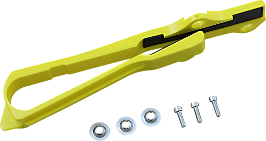 T.M. DESIGNWORKS Chain Slider - Suzuki - Yellow DCS-S20-YL
