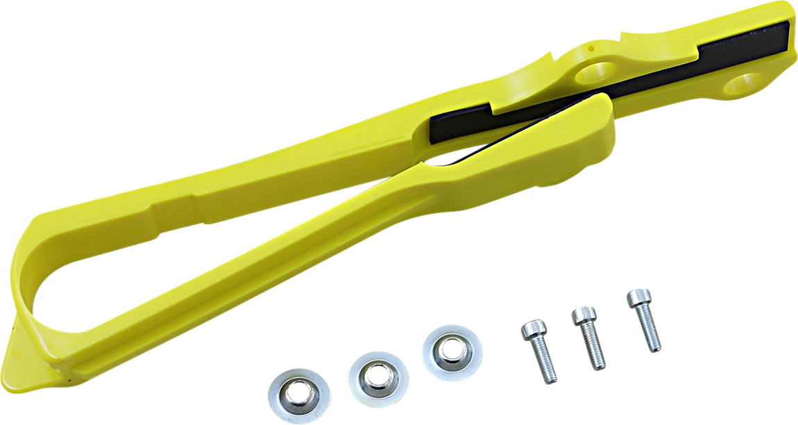 T.M. DESIGNWORKS Chain Slider - Suzuki - Yellow DCS-S20-YL