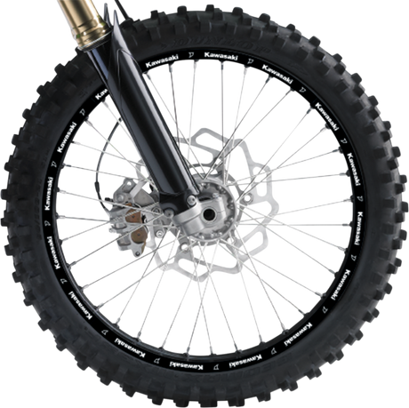 D'COR VISUALS Rim Decal - Kawasaki Logo - 21" Front 40-80-202