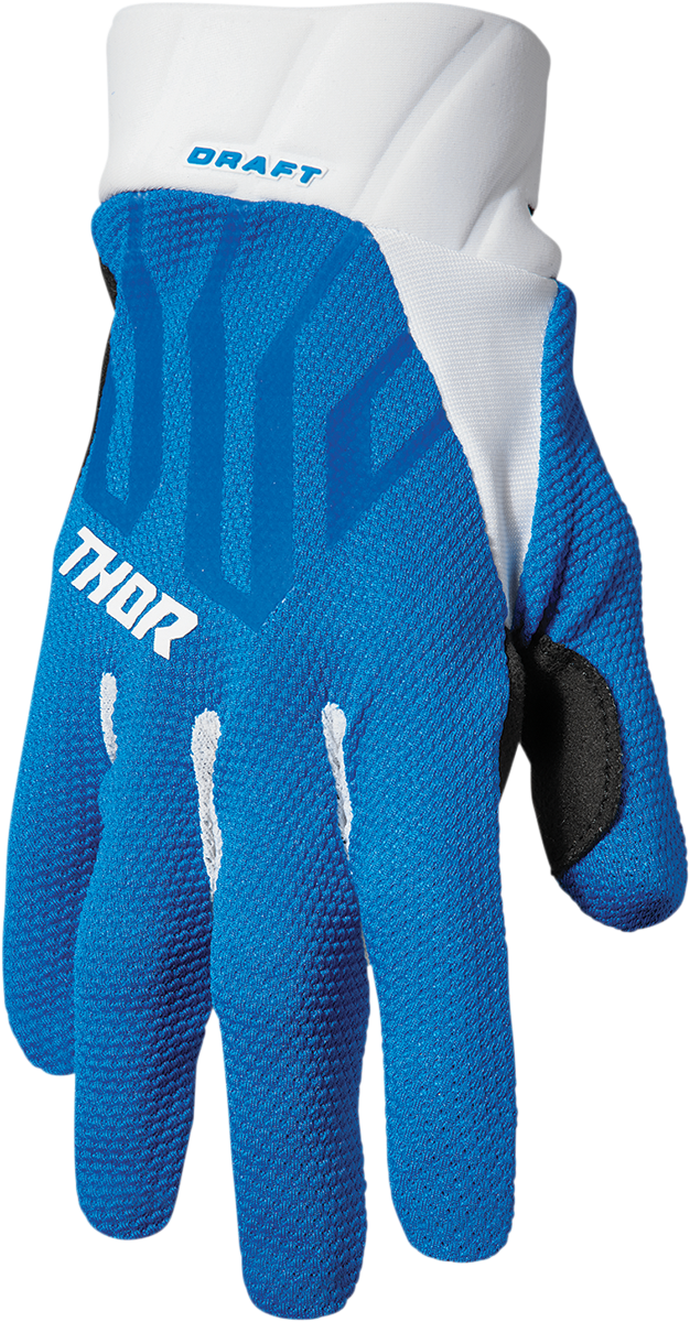 THOR Draft Gloves - Blue/White - XS 3330-6794