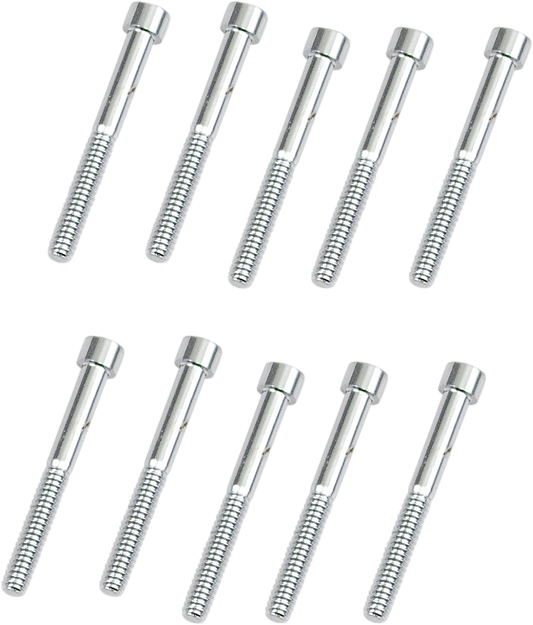 DRAG SPECIALTIES Bolts - Socket-Head - Smooth - 10-24 x 1-3/4" MPB198S