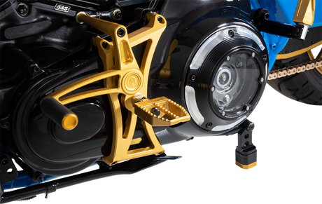 PERFORMANCE MACHINE (PM) Mid Control - Gold -Softail 0035-1172M-SMG