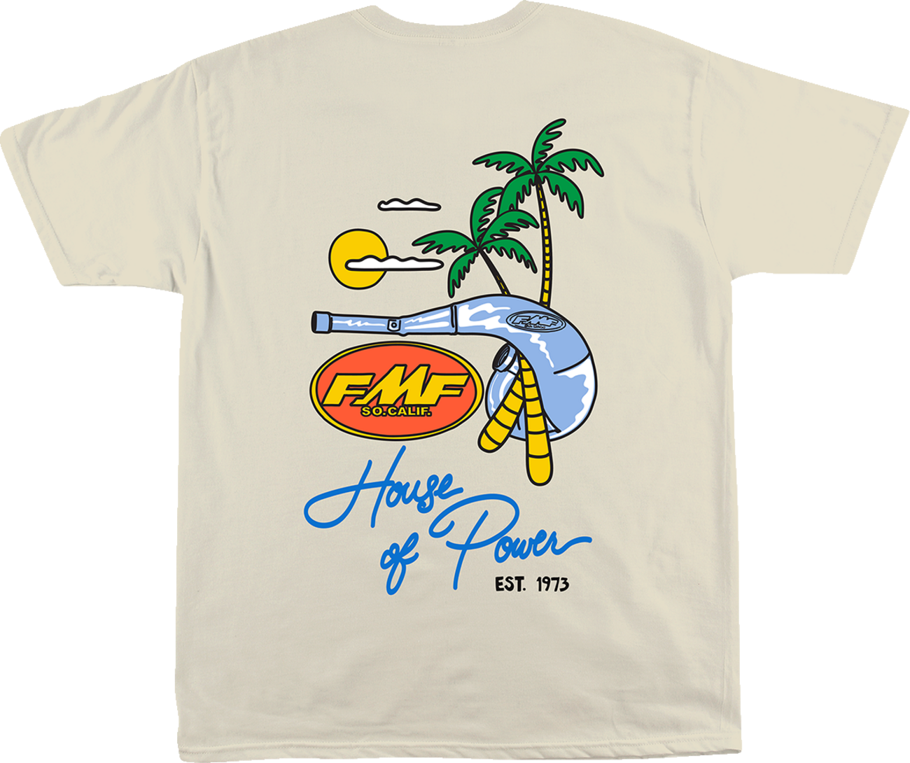 FMF Good Times T-Shirt - Natural - XL SP23118900NATXL 3030-23040