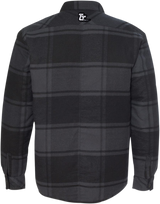 THROTTLE THREADS Drag Specialties Quilted Jacket - Plaid - Small DRG24J86BKSR