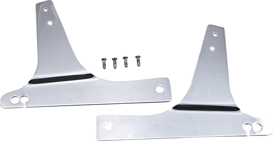 DRAG SPECIALTIES Side Plates - Chrome 50263740