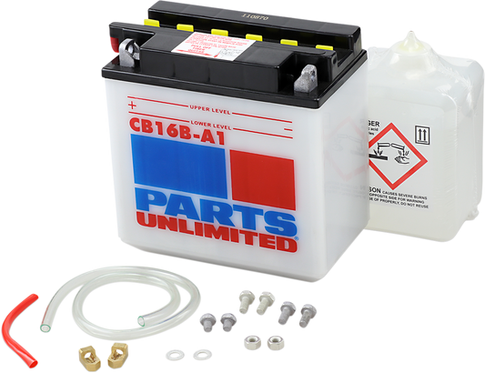 Parts Unlimited Battery - Yb16b-A1 Cb16b-A1-Fp