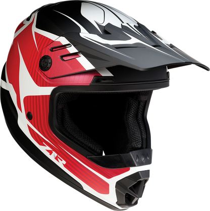 Z1R Youth Rise Helmet - Flame - Red - Small 0111-1445