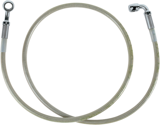 DRAG SPECIALTIES Brake Line - Front (Upper) - Stainless Steel 640311