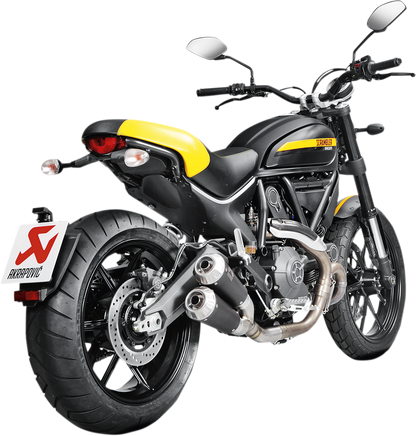 AKRAPOVIC Ducati Scrambler Silenciador Titanio Monster 797/ Scrambler 2015-2020 S-D8SO4-CUBTBL/1 1811-2948 