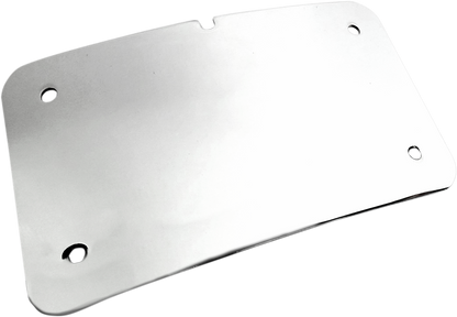 CYCLE VISIONS 3 Hole License Plate Mount - Harley Davidson - Chrome CV4640MT