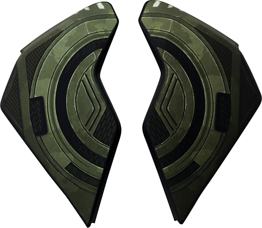 ICON Airflite™ Side Plates - Black Chain - Green 0133-1251
