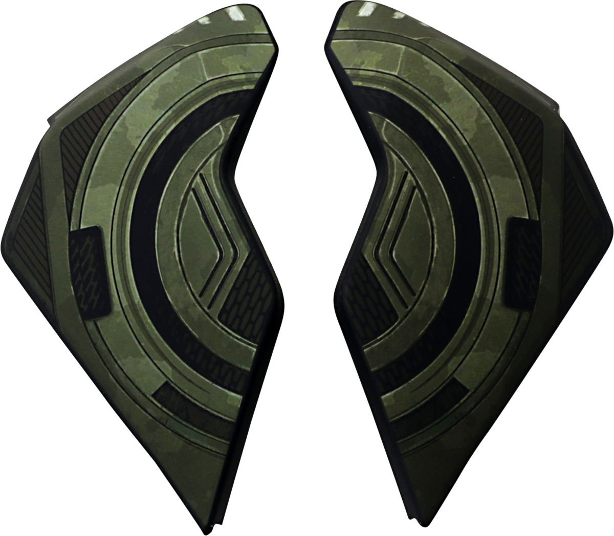 ICON Airflite™ Side Plates - Black Chain - Green 0133-1251