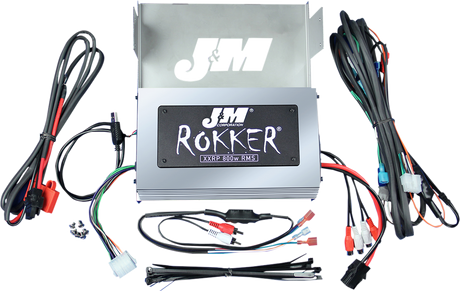 J & M 800w 4-Channel Rokker Amplifier - '05-'13 FLHTCU FLHTK JAMP-800HC06ULP