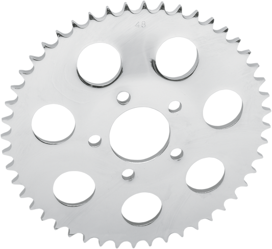 DRAG SPECIALTIES Rear Sprocket - Chrome - Dished - 49 Tooth 16425P