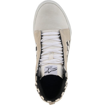 ALPINESTARS Ride-63 Canvas Shoes - White/Black/Chess - US 14 2540726-2081-14