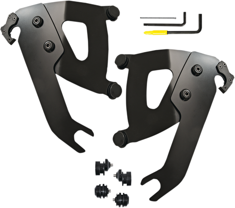MEMPHIS SHADES Road Warrior Mounting Kit - Black - FLSL MEB2048