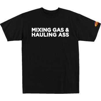 FMF Gass T-Shirt - Black - Medium FA21118915BLKMD