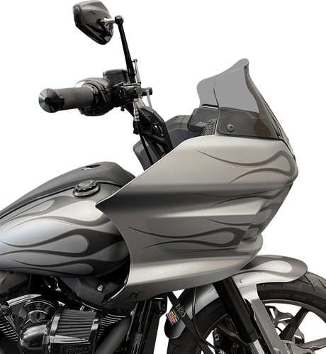 KODLIN MOTORCYCLE Risers - Fastback - 6" - Black K55123