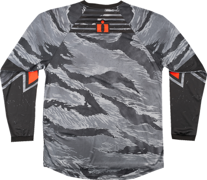 ICON Tiger’s Blood Jersey - Gray Camo - XL 2824-0094