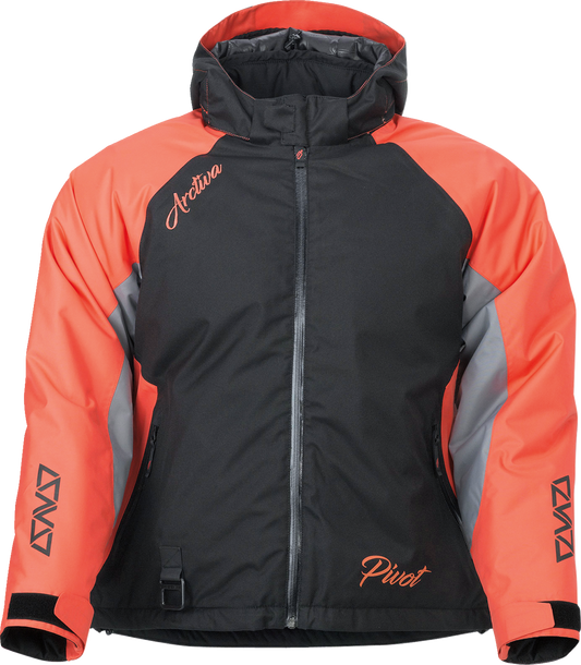 ARCTIVA Women's Pivot 5 Hooded Jacket - Coral - Large 3121-0793