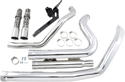 COBRA 909 Exhaust - Chrome - '07-'13 XL 6704