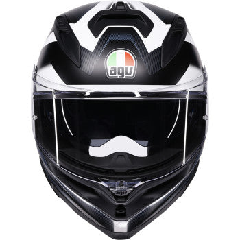 AGV Helmet K7 Glimpse Matte Black/White Xl 2118399004-016-XL