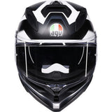 AGV Helmet K7 Glimpse Matte Black/White Xl 2118399004-016-XL