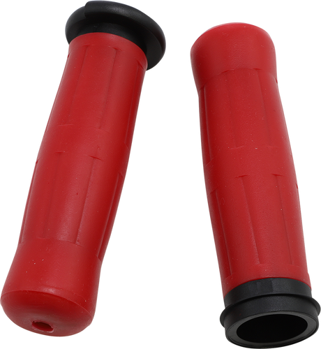 AVON GRIPS Grips - Old School - Throttle-By-Wire - Red OLD-69-RED-FLY