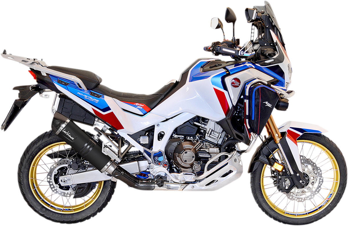 LEOVINCE LV One Muffler - Black Africa Twin 2020-2022 14355EB
