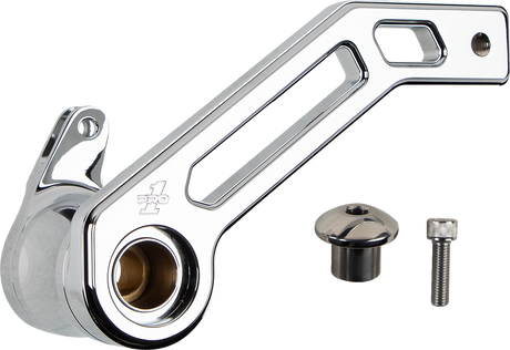 PRO-ONE PERF.MFG. Touring T-Rex Shorty Brake Arm - Chrome - '08-'13 FL 500772