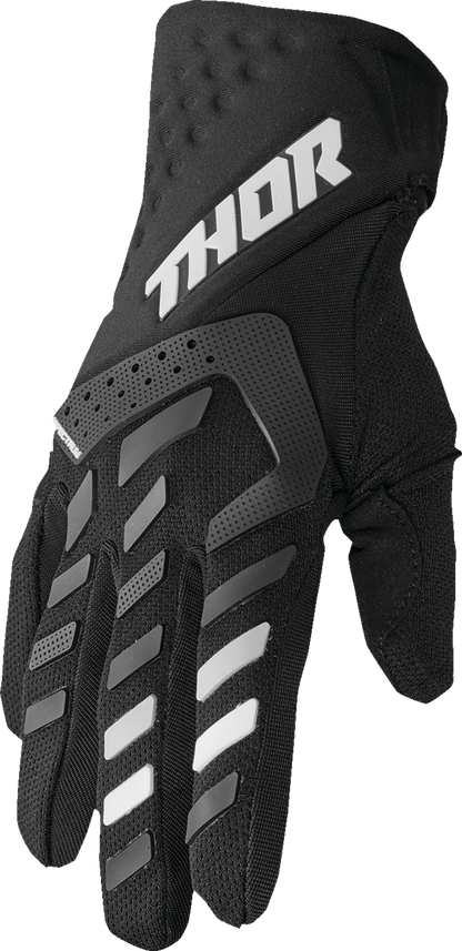 THOR Women's Spectrum Gloves - Black/White - Small 3331-0230