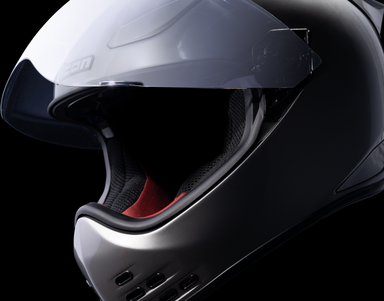 ICON Domain™ Helmet - Cornelius - Silver - 3XL 0101-14978