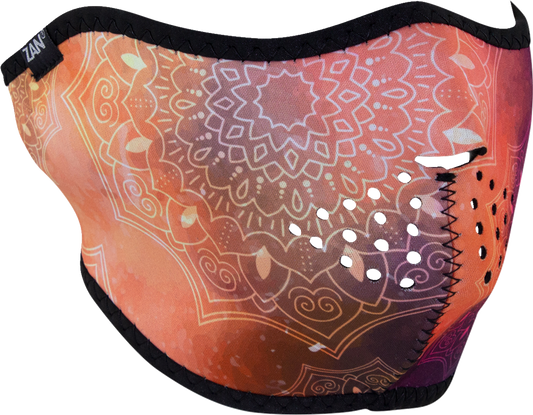 ZAN HEADGEAR Neoprene Half Mask - Starry Mandala WNFM597H