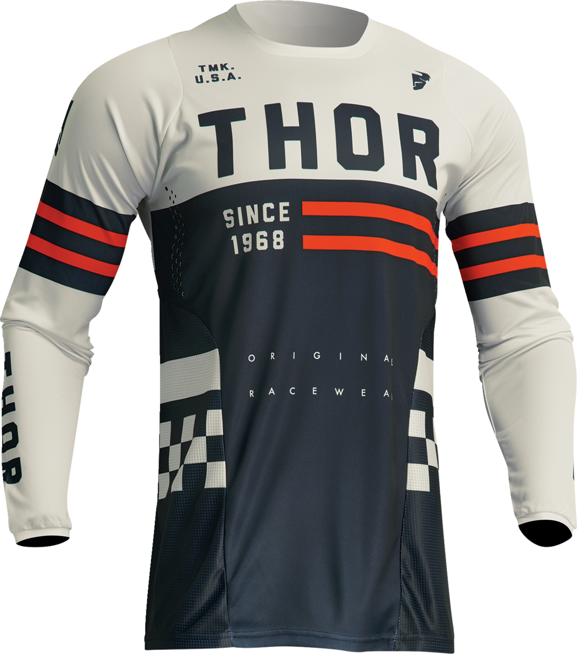 THOR Youth Pulse Combat Jersey - Midnight/White - Small 2912-2187