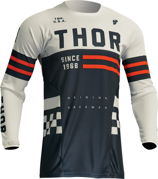 THOR Youth Pulse Combat Jersey - Midnight/White - Small 2912-2187
