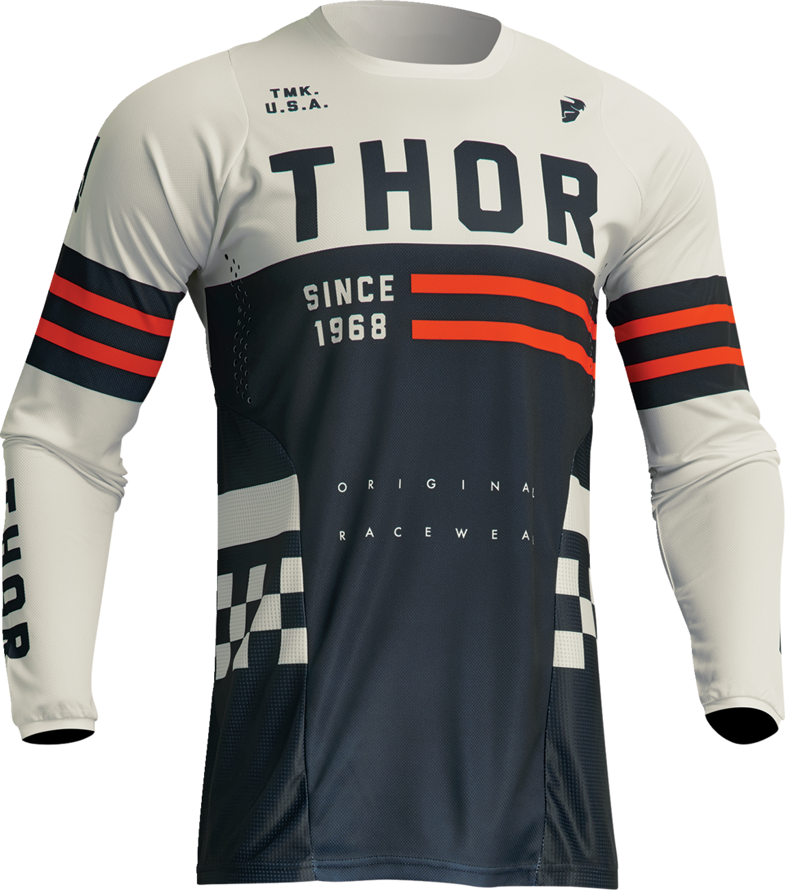 THOR Youth Pulse Combat Jersey - Midnight/White - 2XS 2912-2185