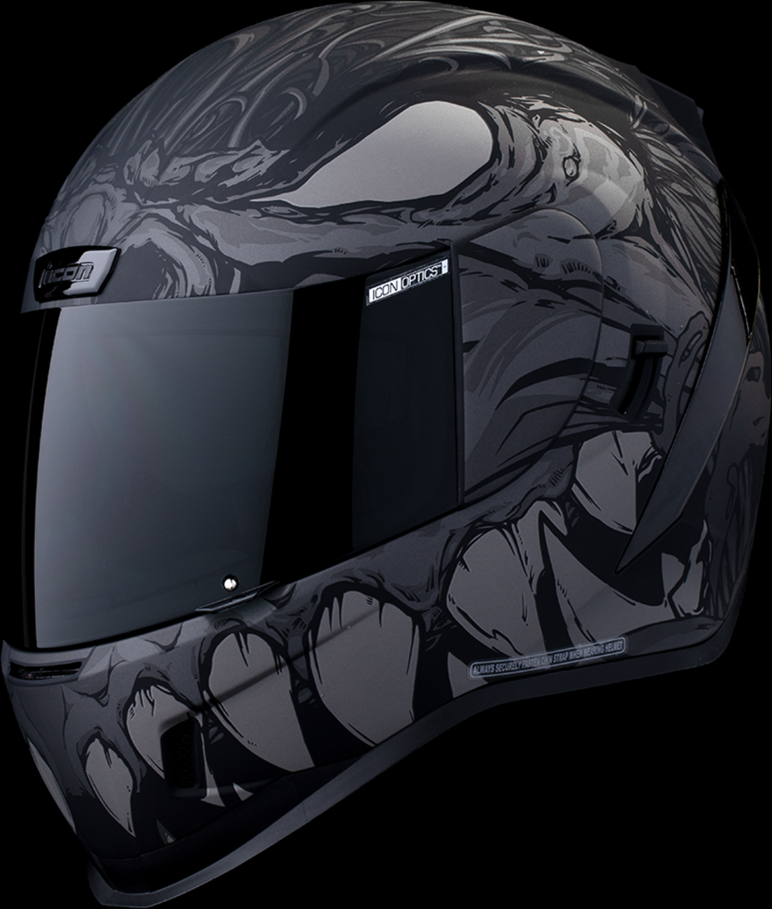 ICON Airform™ Helmet - Manik'RR - MIPS® - Dark Black - Small 0101-17004